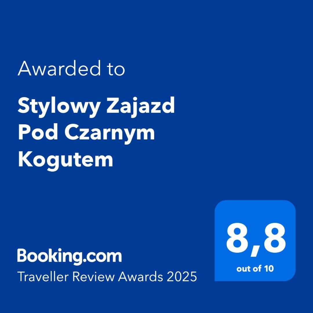 Stylowy Zajazd Pod Czarnym Kogutem Czarna  Eksteriør billede